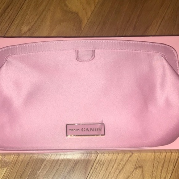 PRADA CANDY MAKEUP BAG PINK - Picture 1 of 4